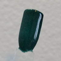 Emerald green with shimmer