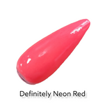 Definitely Neon Red