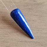 ROYAL BLUE WITH GLITTER DIP POWDER