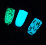 glow in the dark dip powder